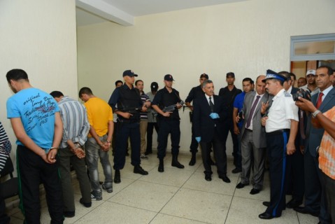 شرطة مراكش تحقق مع ثلاثة مبحوث عنهم في قضية “شبكة الكوكايين” اعتقلوا بالناظور