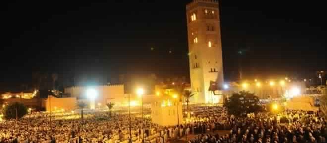 صلاة التراويح بمسجد الكتبية .. أجواء تعبدية روحانية مفعمة بالإيمان والتقوى