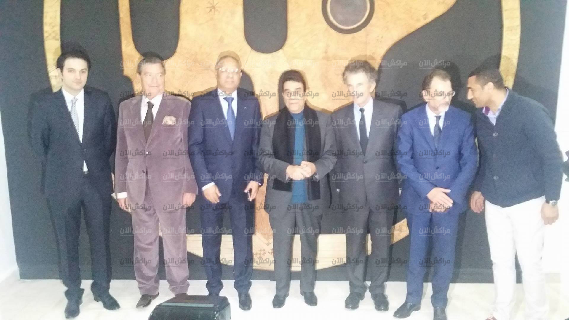 مفكر والي مراكش والوزيران الصبيحي والوفا وجانغ لانغ في افتتاح متحف بلكاهية بمنطقة النخيل +صور