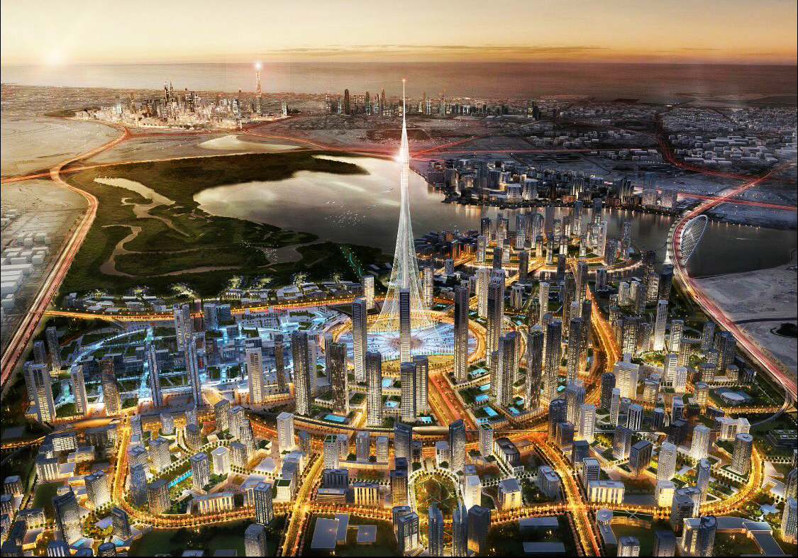 معلومات مثيرة عن برج دبي الجديد الأعلى بالعالم