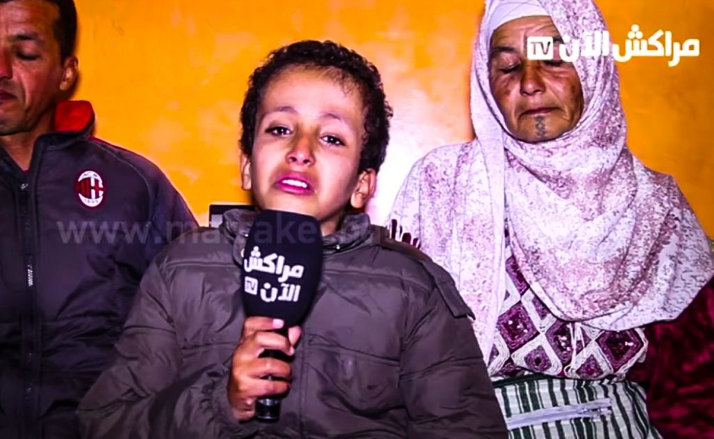 فيديو صادم طفل معاق يبكي مقتل والده بدوار الظلام بمراكش وهذا ماقاله عن الجناة مراكش الان Marrakech Press Marrakech News