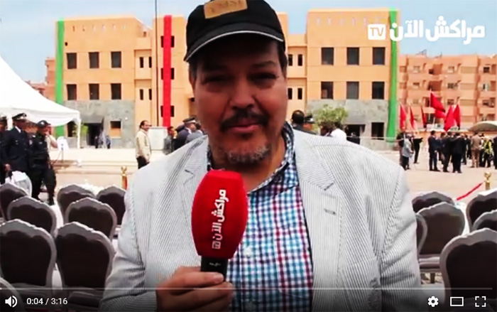 بالفيديو.. شوف اشنو قال الممثل فركوس عن احتفالات ولاية الامن بمراكش