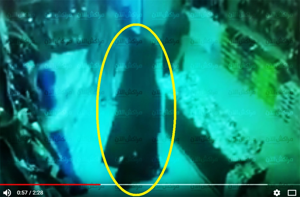 فيديو مثير.. سيدة منقبة تمتهن سرقة المحلات التجارية بأبواب مراكش