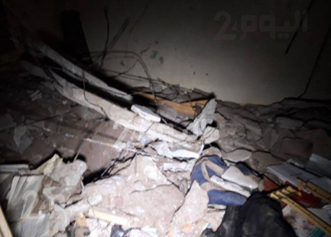 اصابة طالبة جامعية في انهيار سقف منزل بكازا