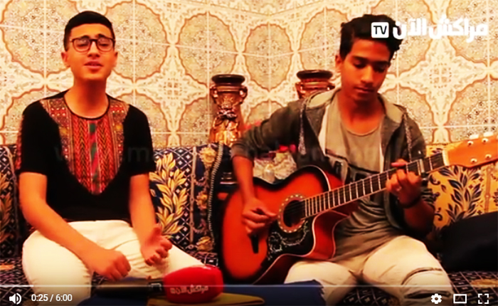 بالفيديو.. علي الهلالي موهبة مراكشية تستحق التشجيع في مجال الغناء
