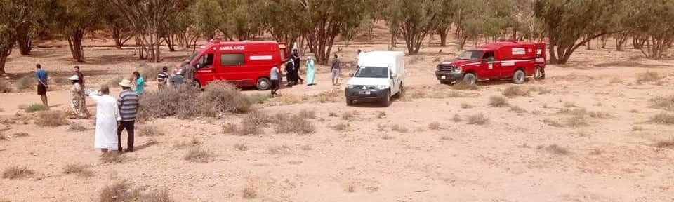 حادث سير مروع بتغدوين اقليم الحوز يودي بحياة طفل