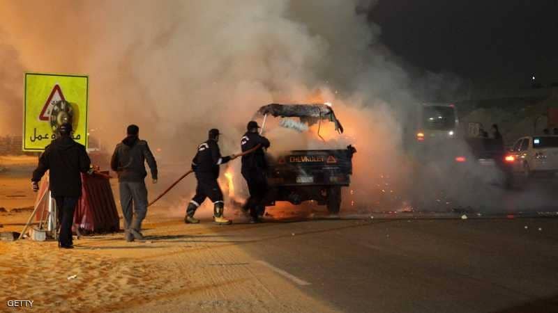 مقتل شرطيين جراء انفجار في القاهرة بعدما فجر ارهابي نفسه