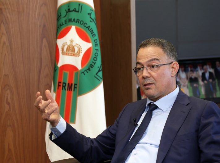 لقجع يوضح حول مشاركة المغرب في شان الجزائر