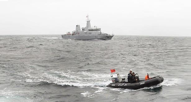 البحرية الملكية تقدم المساعدة لقارب صيد عانى صعوبات بعرض ساحل الجديدة