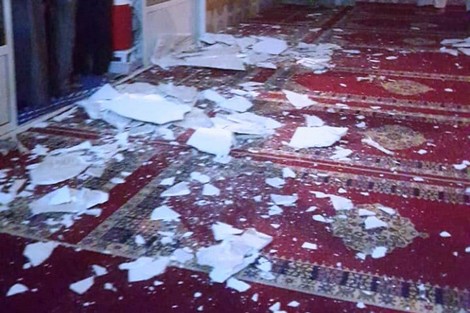 سقوط جزء من سقف مسجد يخلف جريحا بخريبكة