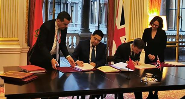 المغرب والمملكة المتحدة يوقعان اتفاق شراكة في لندن