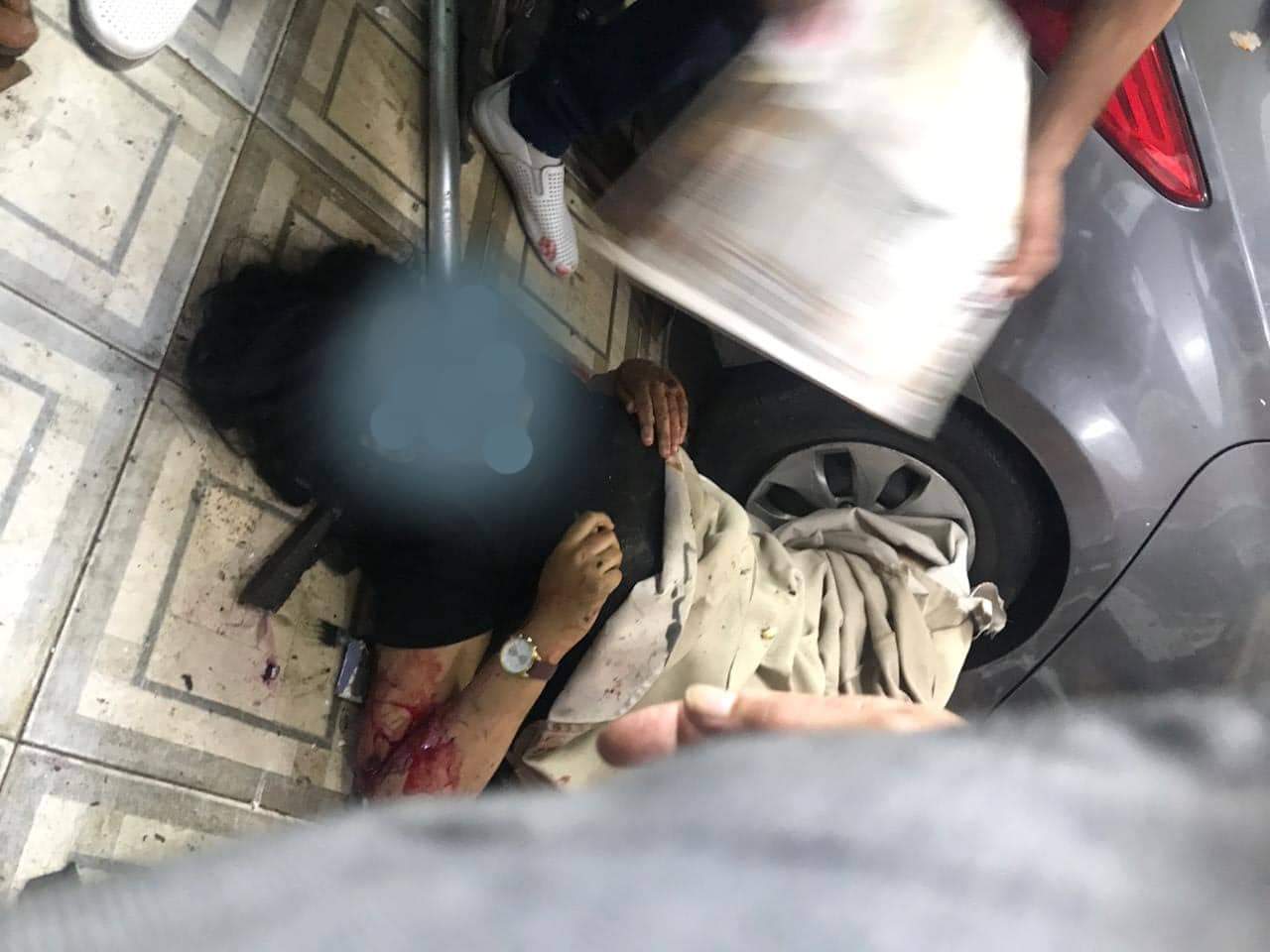 عاجل.. اربعة مصابين في حادثة دهس مواطنين من طرف سائق سيارة مخمور بحي السملالية بمراكش +صور