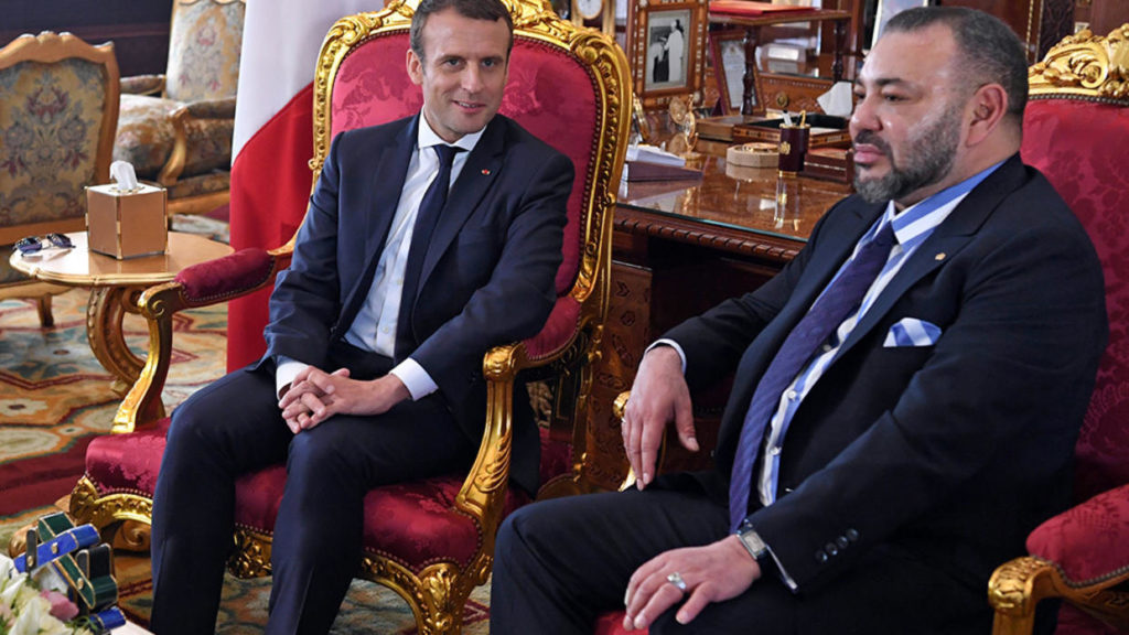 الملك محمد السادس يتلقى اتصالا هاتفيا من إمانويل ماكرون بخصوص الأزمة الليبية