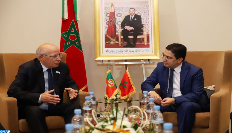 وزير الخارجية بوريطة يجري بمراكش مباحثات مع نظيره البرتغالي