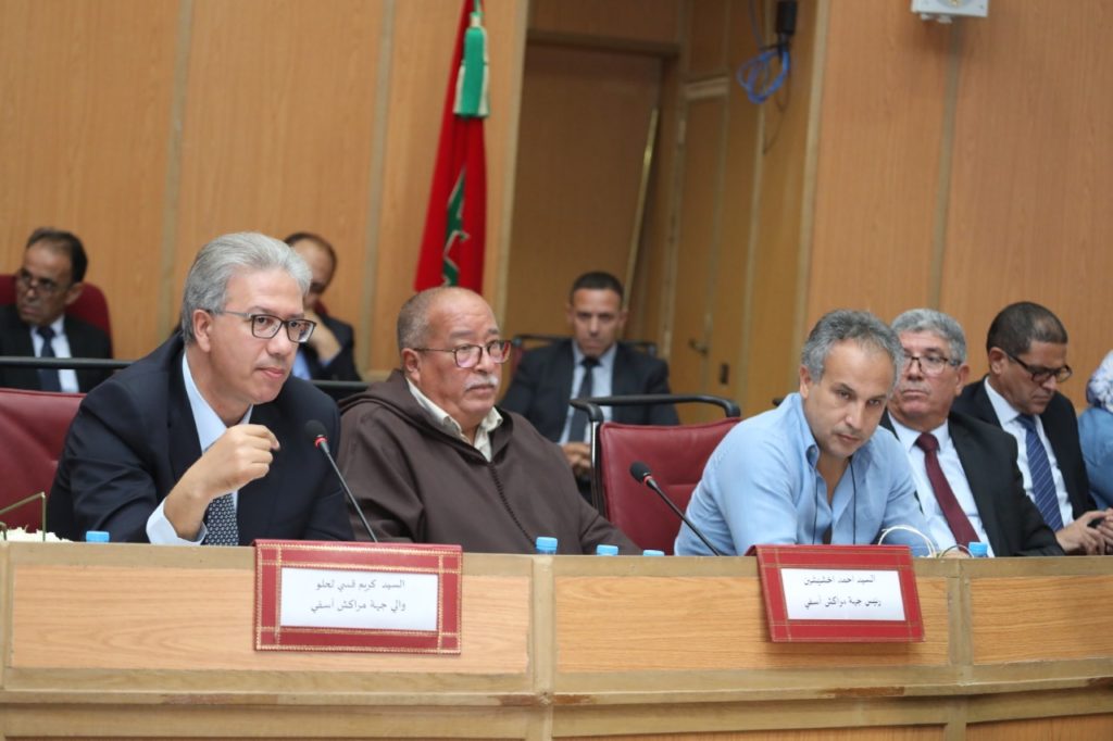 مجلس جهة مراكش اسفي ينتدب ممثليه بمجلس مجموعة الجماعات الترابية “مراكش للنقل”
