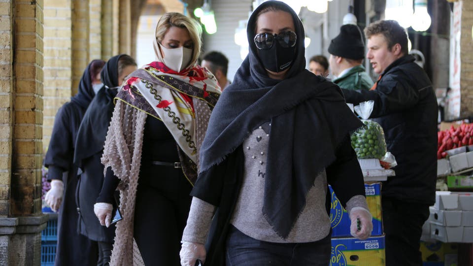 إيران .. تسجيل 63 حالة وفاة و2516 إصابة بفيروس كورونا خلال الـ24 ساعة الماضية