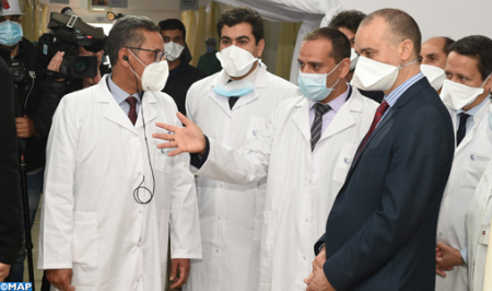 جامعة محمد السادس لعلوم الصحة بالدار البيضاء تقيم وحدة للتكفل بالمصابين بفيروس كوفيد -19