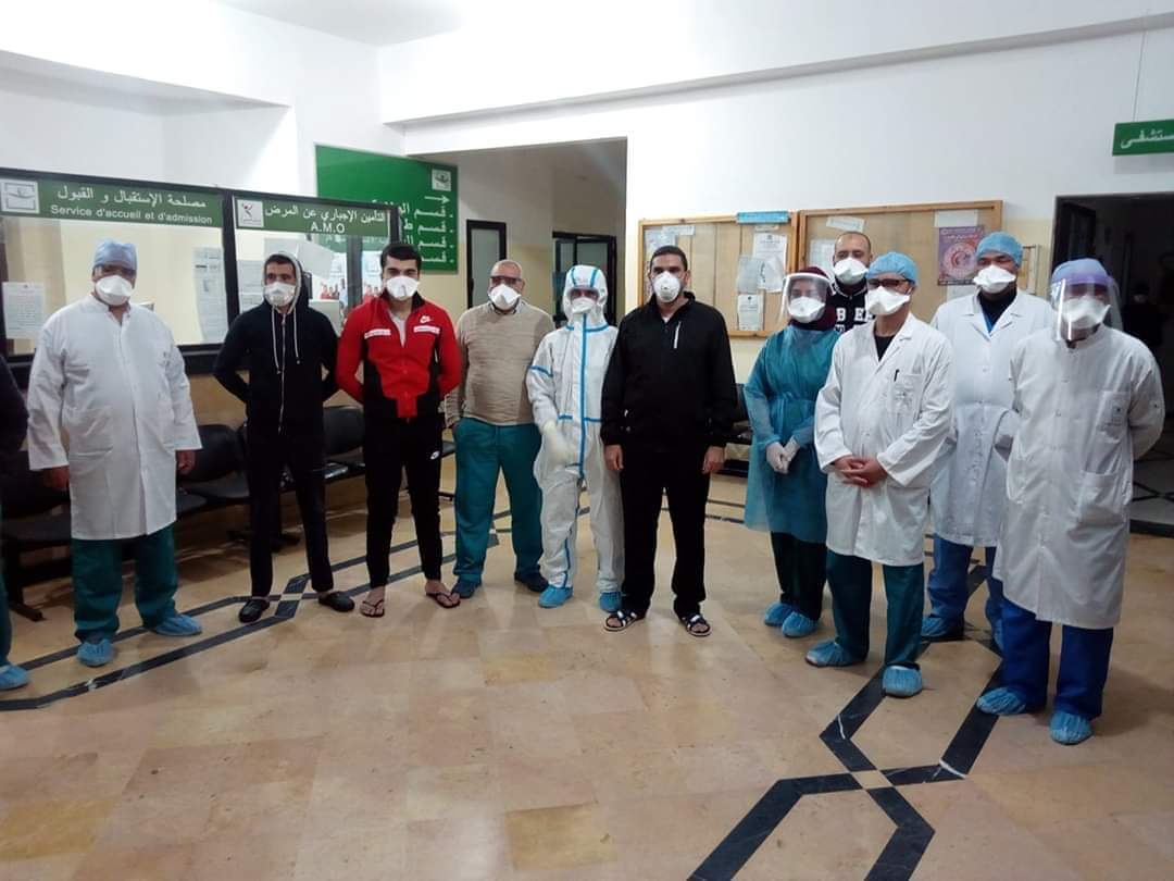 بالصورة.. تماثل خمس حالات للشفاء من فيروس كورونا بالمستشفى الإقليمي بشيشاوة يرفع حالات التعافي الى 11 شخصا