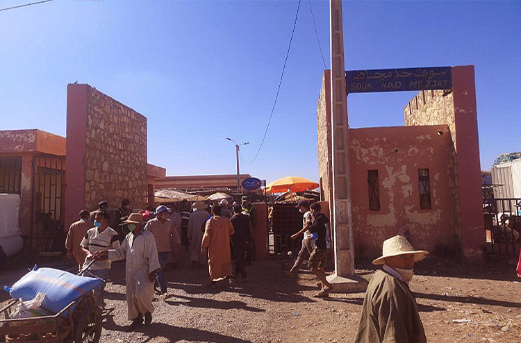 إعادة افتتاح السوق الأسبوعي بمجاط باقليم شيشاوة