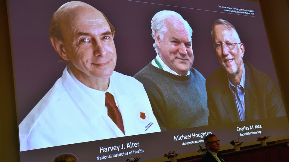 نوبل من نصيب ثلاثة أطباء لدورهم بكشف فيروس الكبد الوبائي “سي”