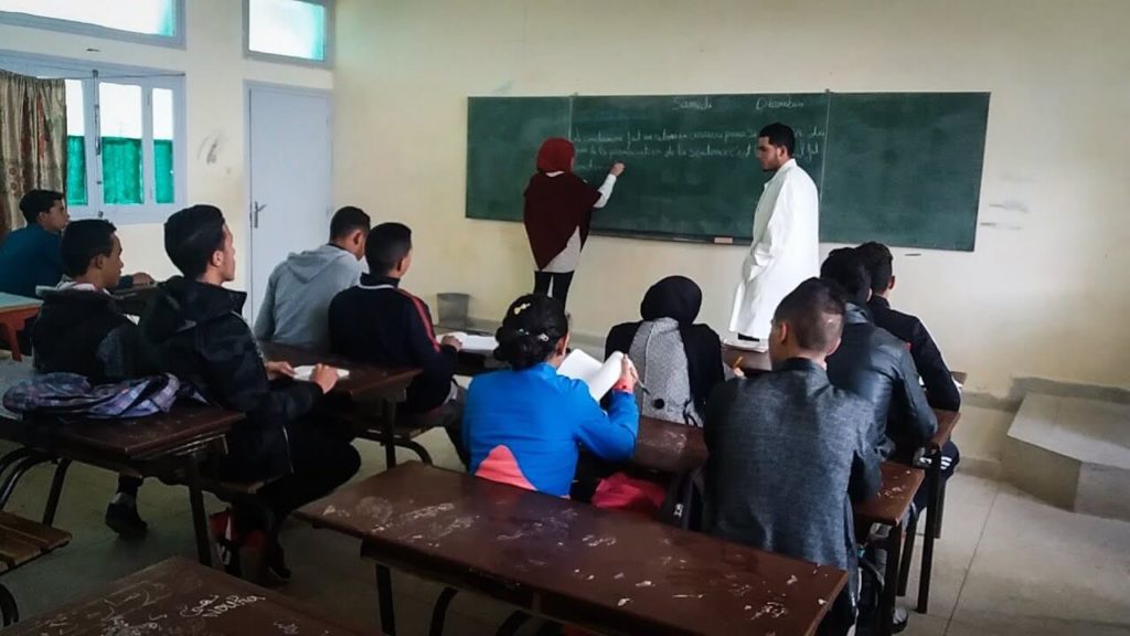 هيئة التدريس بمدرسة زرقاء اليمامة مراكش تندد بظروف الاشتغال بالمؤسسة