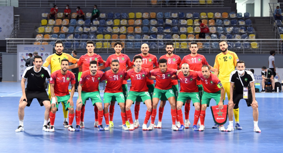 المنتخب المغربي لكرة الصالات يتأهل إلى نهائي بطولة كأس العرب