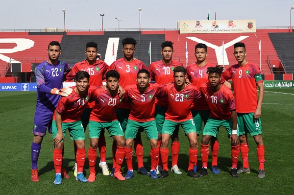 المنتخب الوطني المغربي في المجموعة الثانية لكأس العرب لكرة القدم تحت 20 عاما