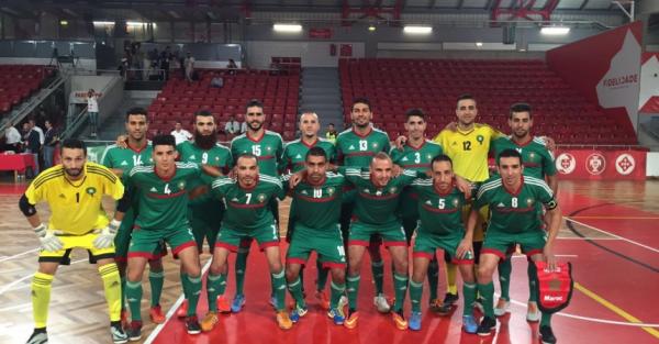 منتخب المغرب يفوز على البحرين 6-0 ويتأهل لنهائي بطولة كأس العرب لكرة القدم داخل القاعة