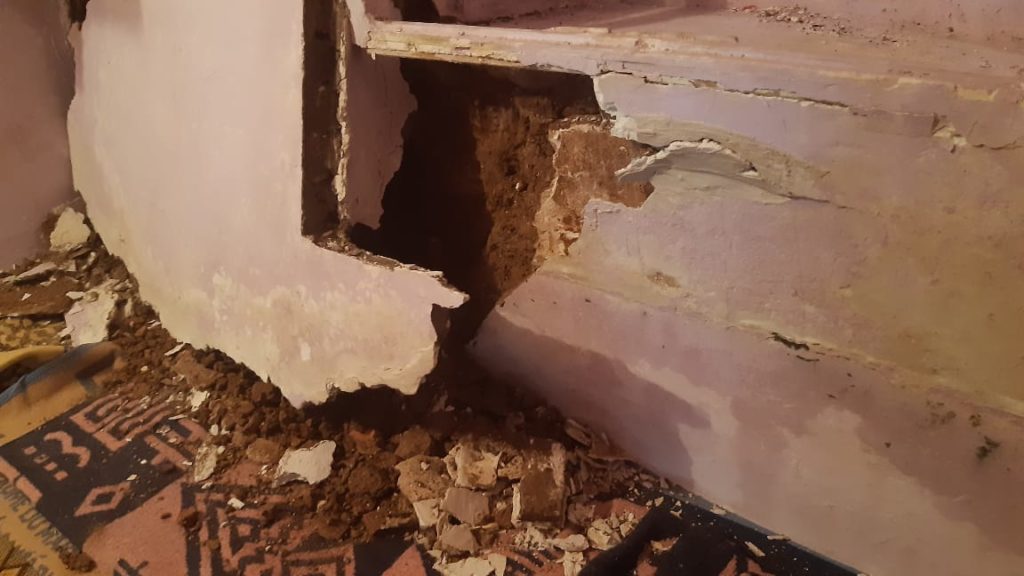 إصابة شخص في انهيار جزء من منزل بالدار البيضاء