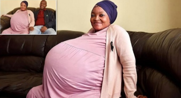 امرأة من جنوب افريقيا تحطم الرقم القياسي العالمي لموسوعة غينيس بعد ولادتها 10 أطفال