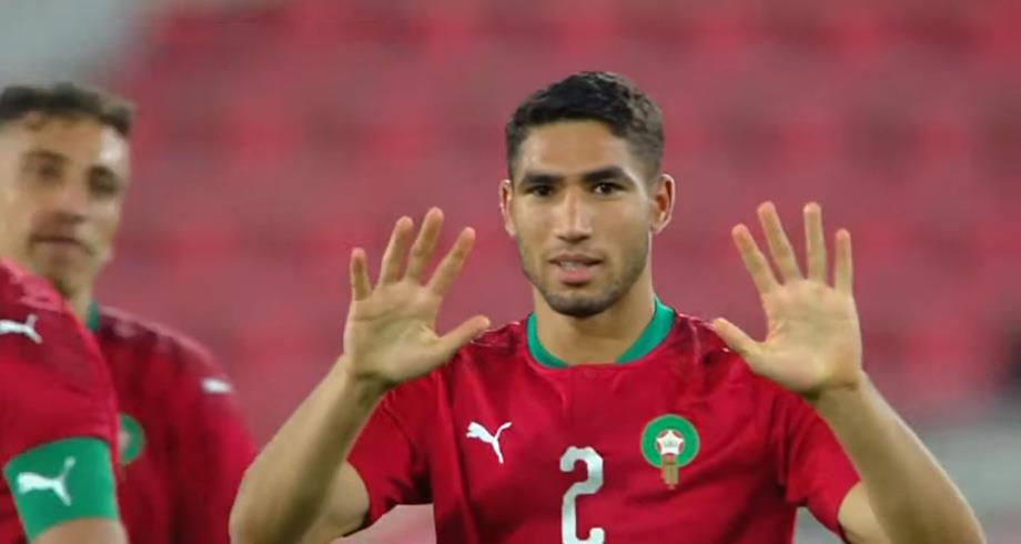 أشرف حكيمي: سنحاول تحقيق نتائج جيدة رغم تواجد المنتخب المغربي في مجموعة صعبة بكأس العالم