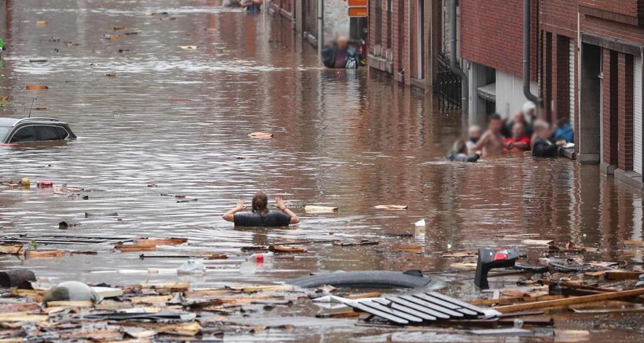 بلجيكا تعلن يوم حداد وطني بسبب الفيضنات