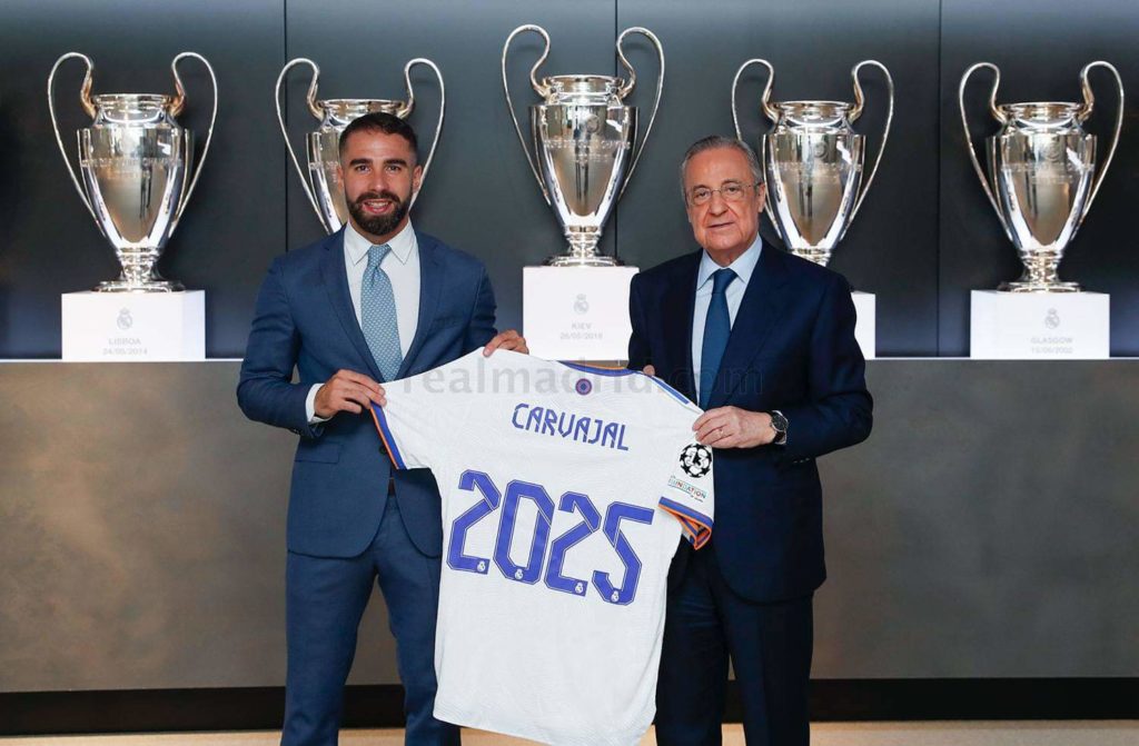 رسميًا | ريال مدريد يحتفظ بخدمات داني كارفاخال حتى 2025