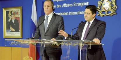 وزير خارجية روسيا سيرجي لافروف يحضر أشغال منتدى التعاون الروسي العربي بمراكش