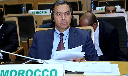تجديد التأكيد أمام الاتحاد الإفريقي على المواقف الثابتة والواضحة للمغرب تجاه القضية الفلسطينية
