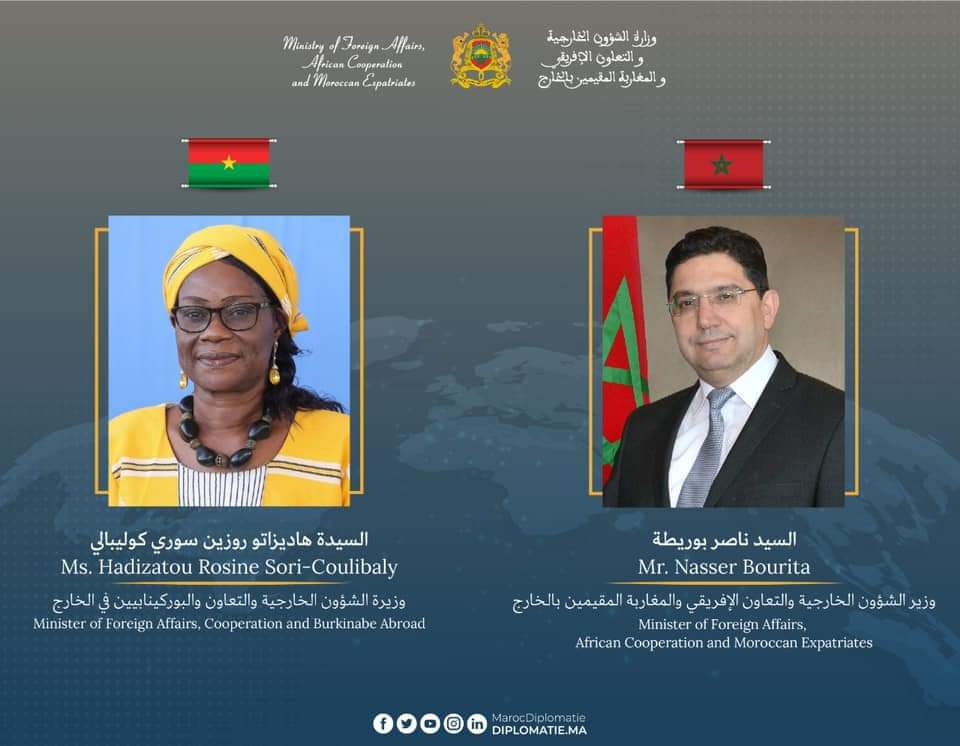 بوريطة يتباحث مع نظيرته البوركينابية