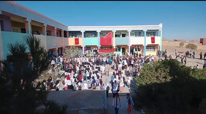 فيروس كورونا يغلق أبواب ثانوية الفارابي التأهيلية بإقليم شيشاوة