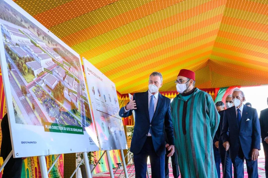 الملك يترأس حفل إطلاق أشغال إنجاز مصنع ببنسليمان لتصنيع اللقاح المضاد لكوفيد-19 ولقاحات أخرى