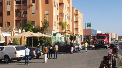 اندلاع حريق بشقة سكنية بحي سعادة بمراكش