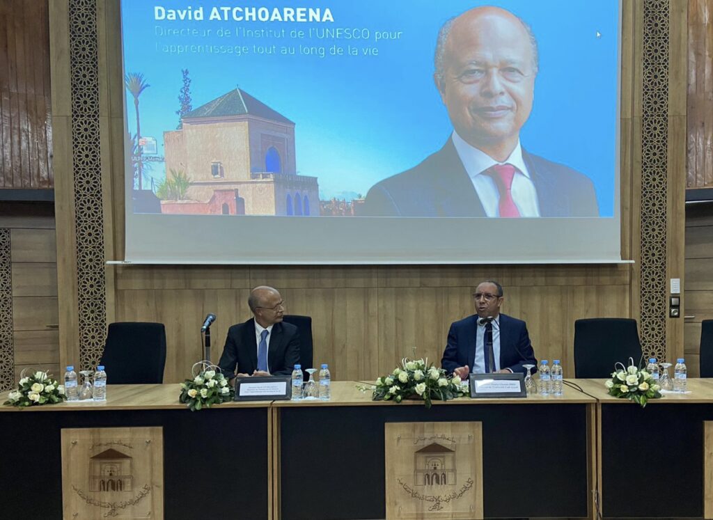 انطلاق محاضرة ديفيد أشورين مدير معهد اليونسكو للتعلم مدى الحياة تحت عنوان “مساهمة الجامعات في التعلم مدى الحياة.. الخبرات والتحديات ووجهات النظر” +صور