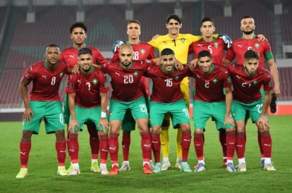 التشكيلة الرسمية للمنتخب المغربي أمام منتخب الكونغو الديمقراطية