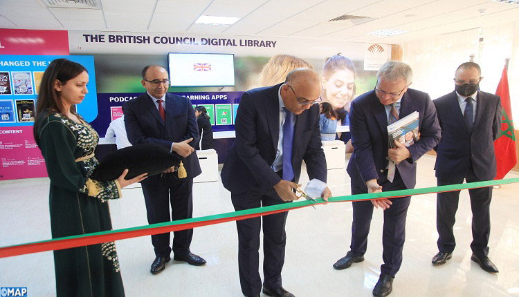 المجلس الثقافي البريطاني ينشئ حائطين بالمكتبة الرقمية لجامعة القاضي عياض