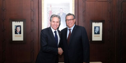 عزيز اخنوش يجري مباحثات مع وزير الخارجية الأمريكي أنتوني بلينكن