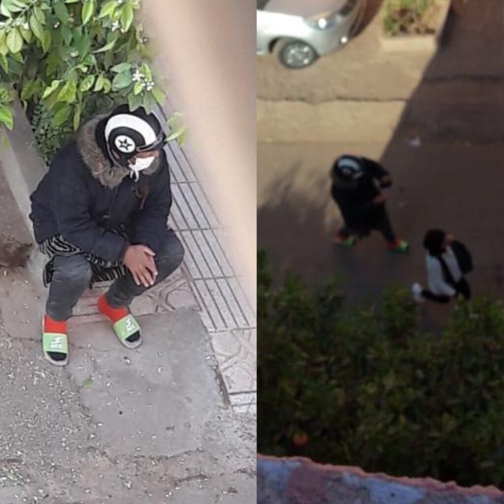 ساكنة حي مرسطان 2 يطالبون بتدخل الامن في حق لص يروع ويرهب ساكنة الحي +صور