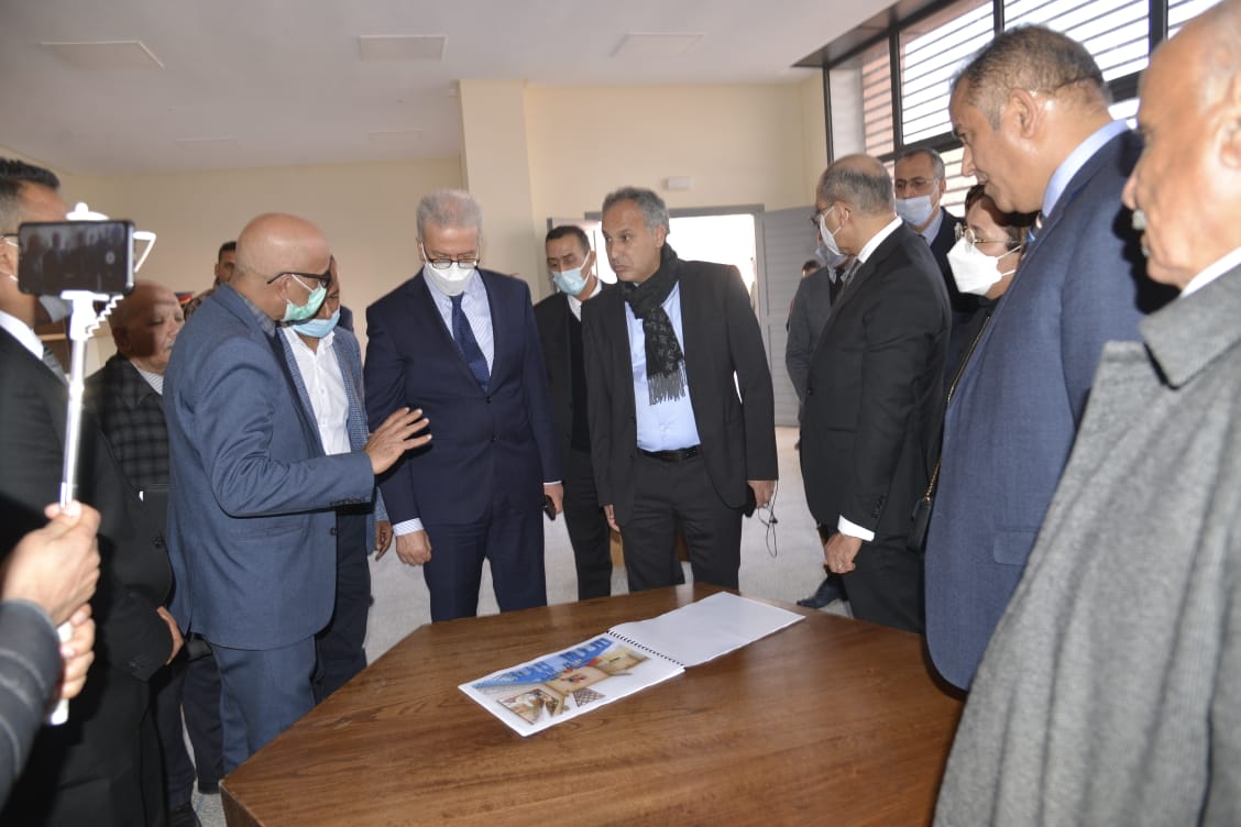 الوالي لحلو يتفقد رفقة رئيس الجهة المشاريع التنموية بإقليم اليوسفية +صور