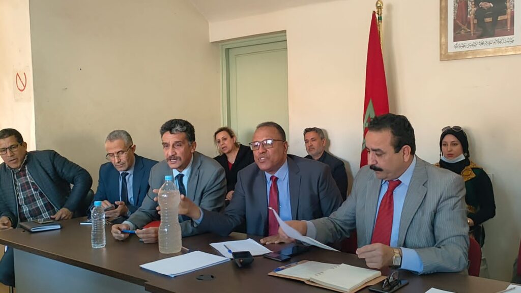 مقاطعة المنارة تتدارس مشكل تغير خصائص الماء الصالح للشرب بعدة مناطق بمراكش