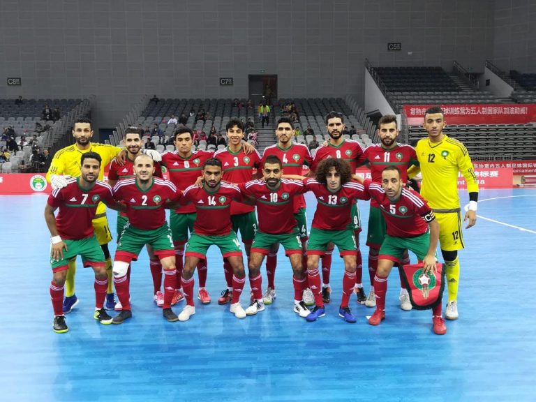 المنتخب المغربي داخل القاعة يوجه المنتخب الأرجنتيني