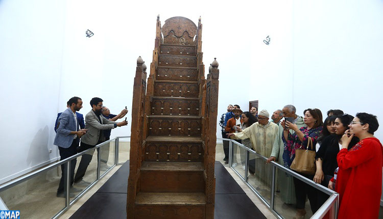 تسليط الضوء على تاريخ منبر الكتبية وترميمه