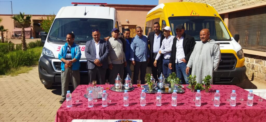 عاشر رئيس مجلس اولاد الكرن: الجماعة حصلت على سيارات الإسعاف و النقل المدرسي بفضل ترافع البرلماني واعمرو عن خصاص جماعات اقليم قلعة السراغنة و مجهود رئيس جهة مراكش اسفي