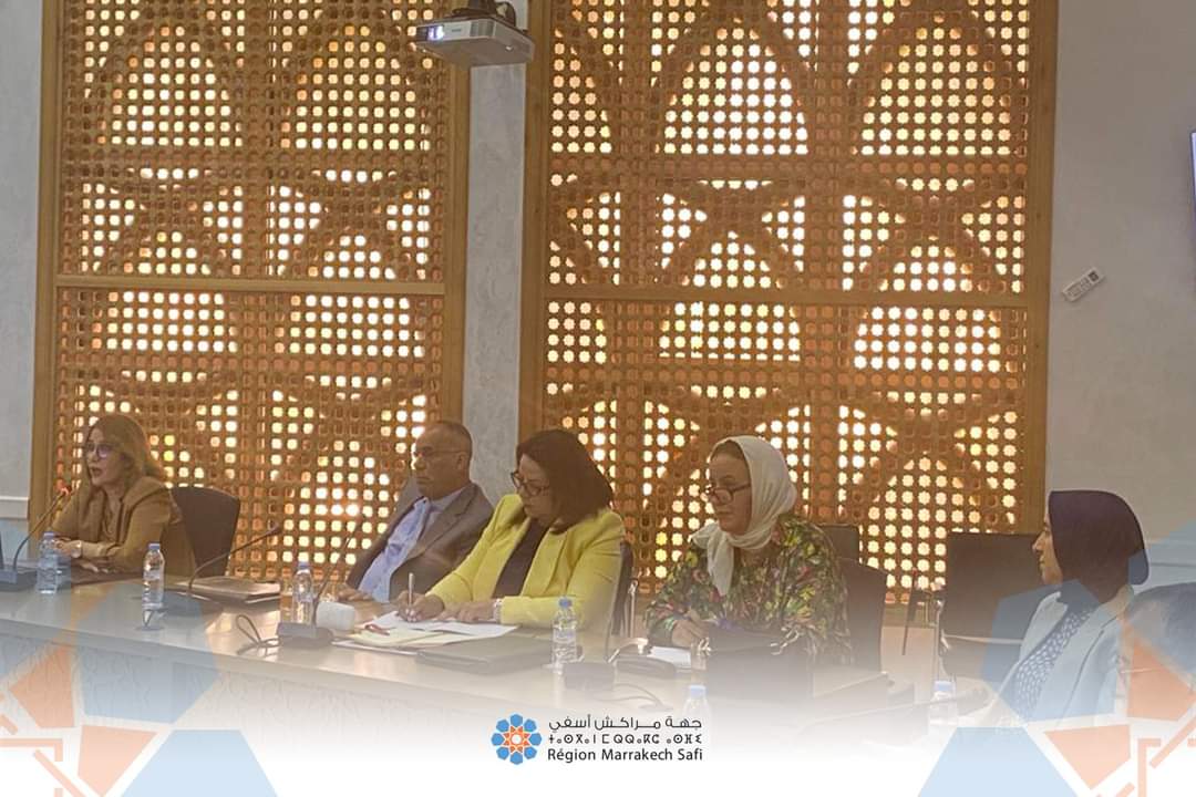 مجلس جهة مراكش آسفي يحتضن جلسة عمل للاطلاع على الاستراتيجية الجديدة وخطة العمل الخاصة بالاقتصاد الاجتماعي والتضامني